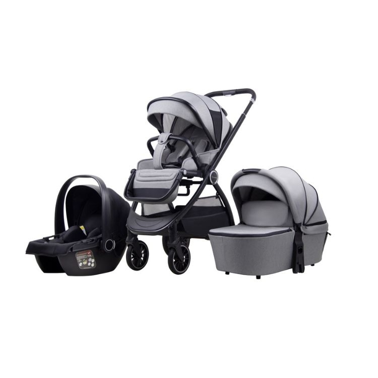 LA MAMA TRIO kolica za bebe 3u1 - gray